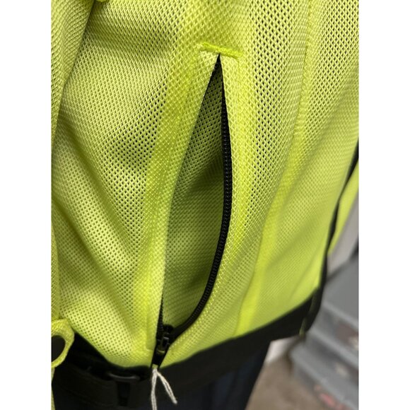 Bilt Women Black / Hi-Viz Yellow & Black Motorcycle Jacket Size M - Picture 6 of 16